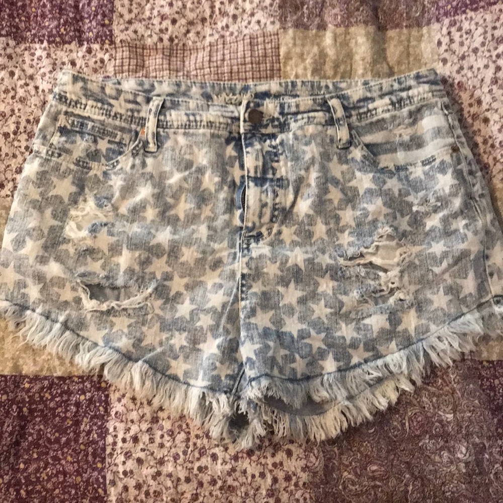 Jean shorts